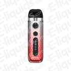 smok novo 5 vape pod kit silver red cobra