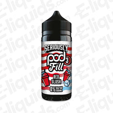 Red Slush Seriously Pod Fill 3 Shortfill E-liquid by Doozy Vape Co