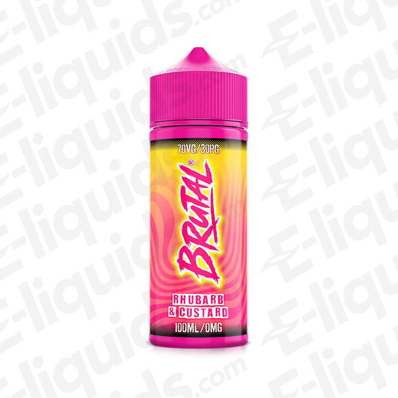 BRUTAL Sour Strawberry Bubblegum 100ml Shortfill Vape Juice BRUTAL Sour Strawberry Bubblegum 100ml Shortfill Vape Juice