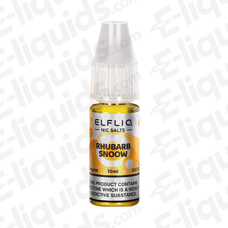 Elfliq Rhubarb Snoow 20mg Nic Salt E-liquid
