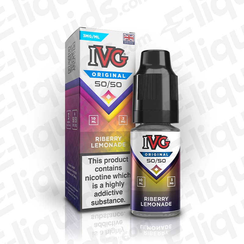 IVG Riberry Lemonade 50/50 Vape Juice