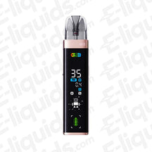 Uwell Caliburn G3 Pro Vape Pod Kit with full-screen OLED display and adjustable settings.