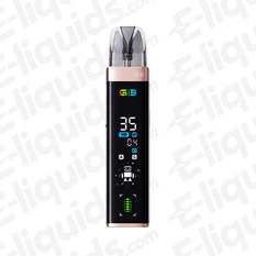 Uwell Caliburn G3 Pro Vape Pod Kit with full-screen OLED display and adjustable settings.