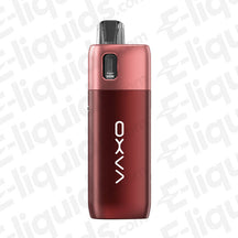 Oxva Oneo Pod Vape Kit in sleek red design, offering innovative vaping experience with 40W power output.