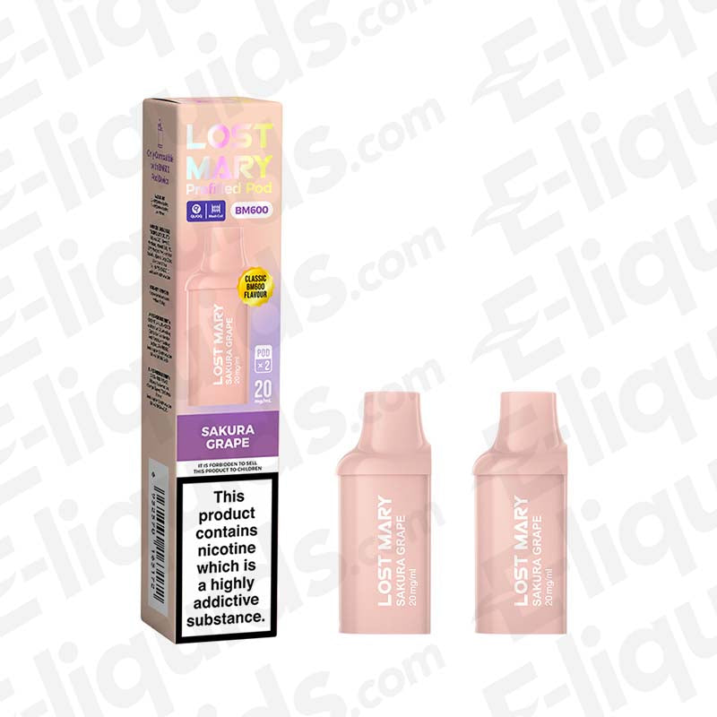 Lost Mary BM600 Pineapple Ice Prefilled Pods 2 Pack | Icy