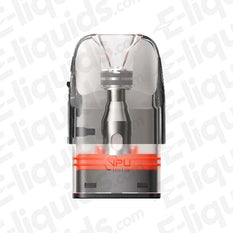 Geekvape Side Fill Q Pod Replacement Vape Pod with visible coil, side fill design, and 2ml capacity for convenient vaping.