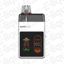Vaporesso Eco Nano Pro Pod Kit with user-friendly screen and unique design, featuring a UFO graphic.