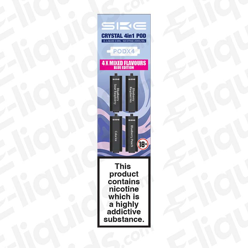 SKE Crystal 2400 4-in-1 Single Lemon & Lime Prefilled Pod SKE Crystal 2400 4-in-1 Single Lemon & Lime Prefilled Pod