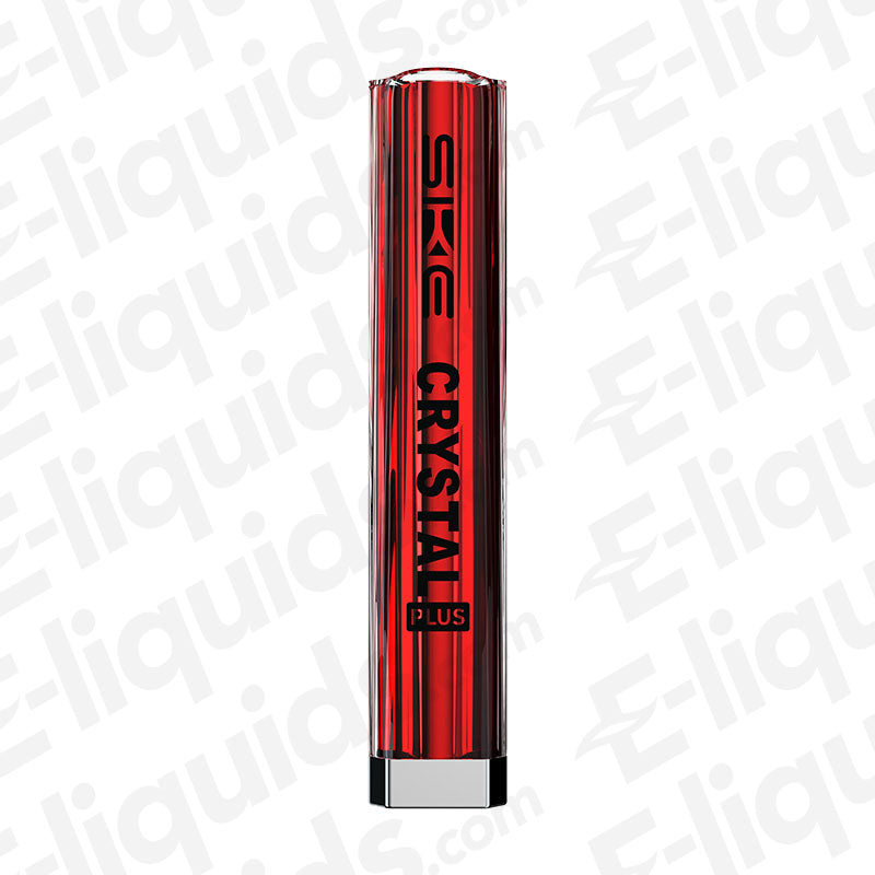 SKE Crystal Plus Pod Kit device in red, featuring sleek design for a smooth vaping experience with 600 puffs.