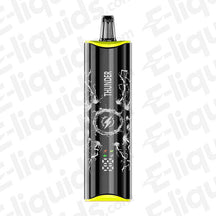 NEXEL Thunder Prefilled Pod Kit with sleek black design and lightning graphics, ideal for vaping enthusiasts seeking convenience.