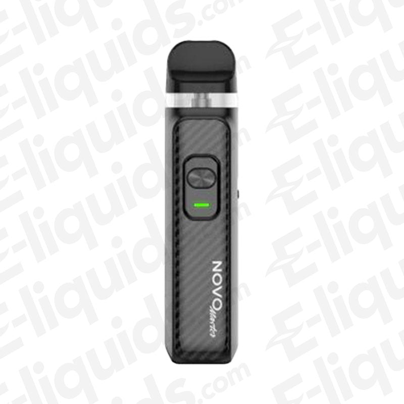 Smok Novo Master Pod Kit in black with adjustable airflow and variable wattage features for a premium vaping experience.