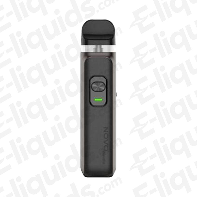 Smok Novo Master Pod Kit in black, showcasing its sleek design, adjustable airflow, and easy-to-use controls.