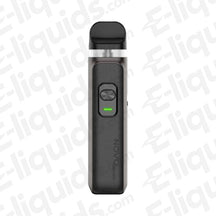 Smok Novo Master Pod Kit in black, showcasing its sleek design, adjustable airflow, and easy-to-use controls.