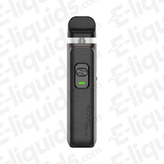 Smok Novo Master Pod Kit in black, showcasing its sleek design, adjustable airflow, and easy-to-use controls.