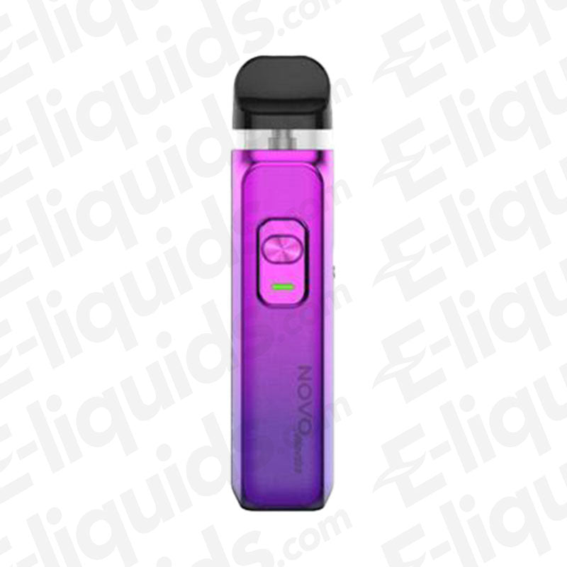 Smok Novo Master Pod Kit in vibrant purple, featuring adjustable airflow and variable wattage for customizable vaping.