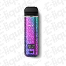 Smok Novo X Vape Pod Kit in multicolor finish, compact design, perfect for MTL vaping and beginners.
