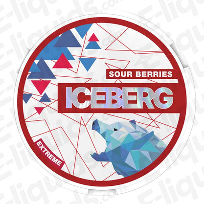 Extreme Nicotine Pouches by Iceberg Sour Berries