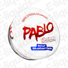 Pablo Exclusive Sour Blueberries 50mg Nicotine Pouches