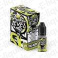 Sour Fruits Another Level Nic Salt E-liquid by Wick Addiction, featuring a vibrant box and bottle design, 9mg.