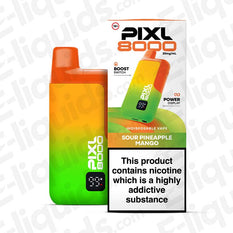 PIXL 8000 20mg Prefilled Pod Kit Sour Pineapple Mango