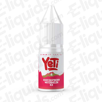 Sour Raspberry Watermelon Ice Series Nic Salt E-liquid by YeTi