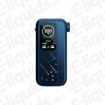 Voopoo Vinci Spark 220 Space Blue Vape Mod with customizable dial and 220W output for stylish, portable vaping.