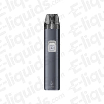 ELF BAR ELFX 2 Space Grey Pod Kit sleek space grey refillable pod vape device with adjustable airflow, dual-mesh coil.