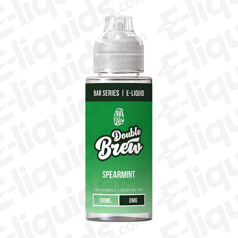 Ohm Brew Double Brew Spearmint 100ml Shortfill E-liquid