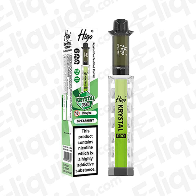 Higo Krystal Pro 20mg Prefilled Pod Kit Spearmint