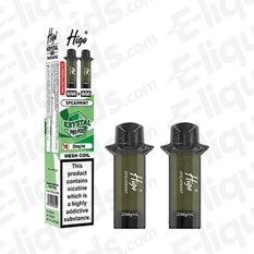 Higo Krystal Pro 20mg Prefilled Pods Spearmint