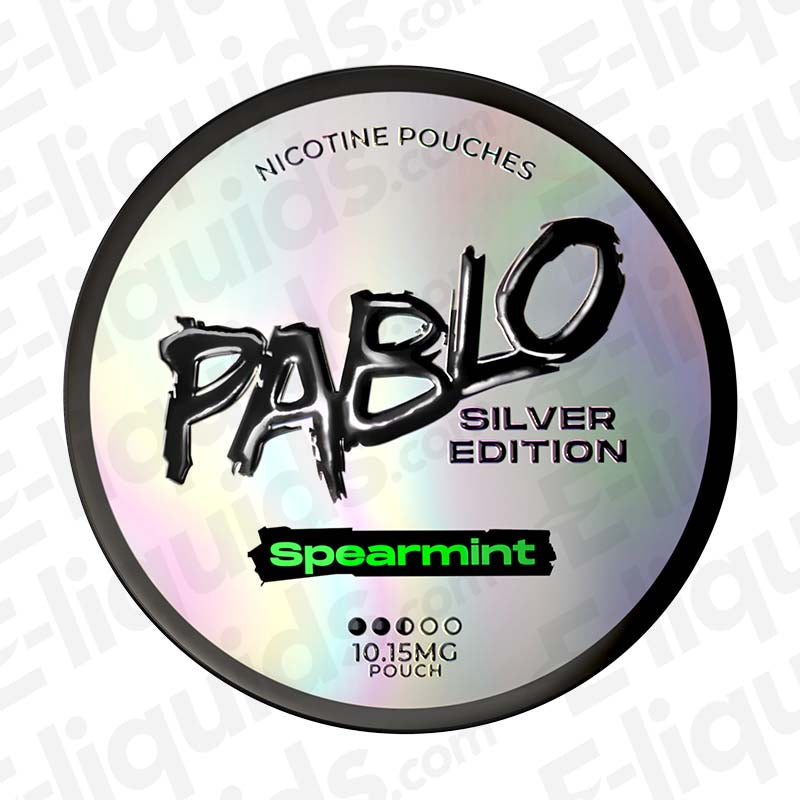 Pablo Silver Edition Spearmint Nicotine Pouches