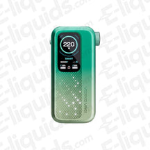 Voopoo Vinci Spark 220 Spring Green Vape Mod with customizable luxury dial and 220W output for style and performance.