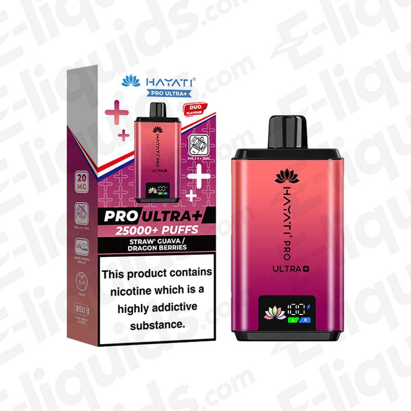 Hayati Pro Ultra+ 25K Lemon & Lime Prefilled Pod Kit