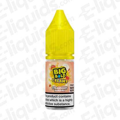 Big Bold Creamy Nic Salts E-liquid - Strawberry Banana