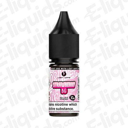 Lost Vape Bar Salts Strawberry Bubblegum 10mg Nic Salt E-liquid