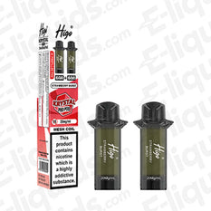 Higo Krystal Pro 20mg Prefilled Pods Strawberry Burst