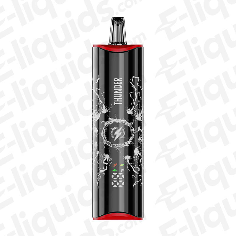 NEXEL Thunder Prefilled Pod Kit with sleek black design and lightning graphics, ideal for vaping enthusiasts seeking convenience and style.