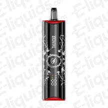 NEXEL Thunder Prefilled Pod Kit with sleek black design and lightning graphics, ideal for vaping enthusiasts seeking convenience and style.