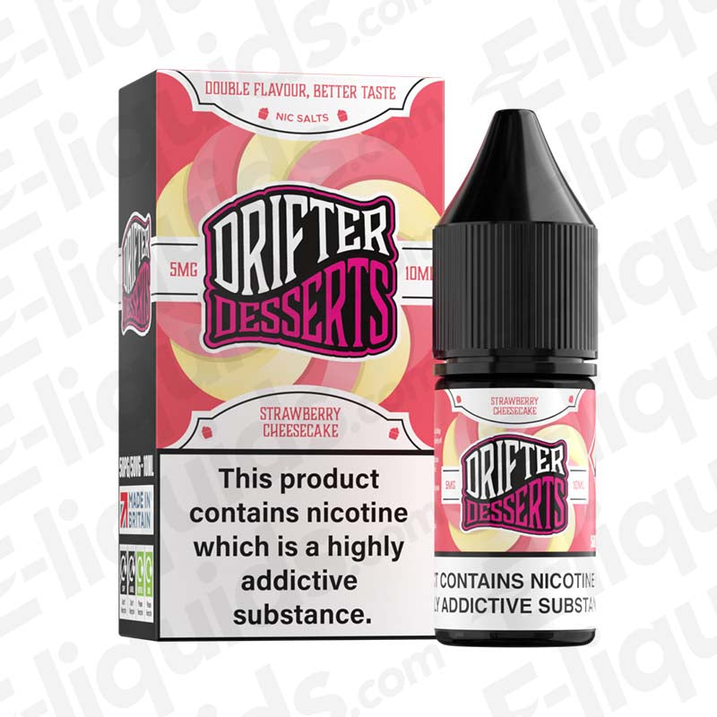 Drifter Desserts Strawberry Cheesecake 5mg Nic Salt E-liquid