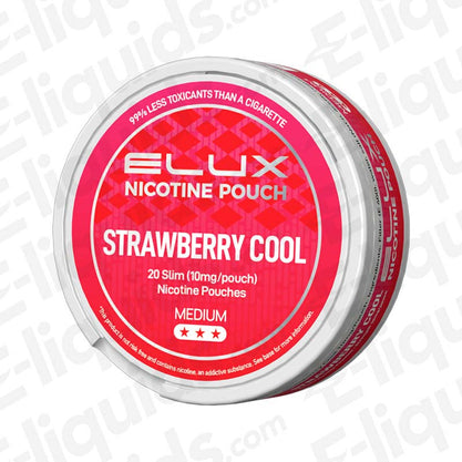 Elux Nicotine Pouches 10mg Strawberry Cool