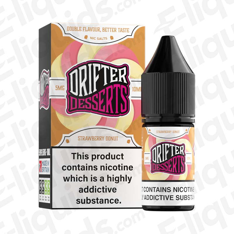 Drifter Desserts Strawberry Donut 5mg Nic Salt E-liquid