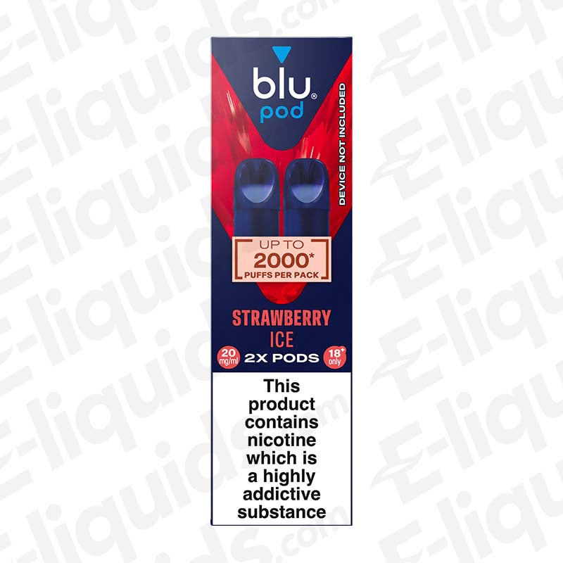 Blu Bar Blu Box Blueberry Sour Razz Prefilled Pod | 20mg Blu Bar Blu Box Blueberry Sour Razz Prefilled Pod | 20mg