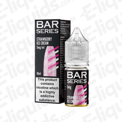 Strawberry Ice Cream Dessert Bar Series Nic Salt E-liquid by Major Flavour