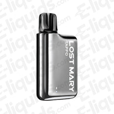 Lost Mary Tappo Pod Kit Vape Device, featuring sleek design, reusable kit with rechargeable battery and pre-filled pods.