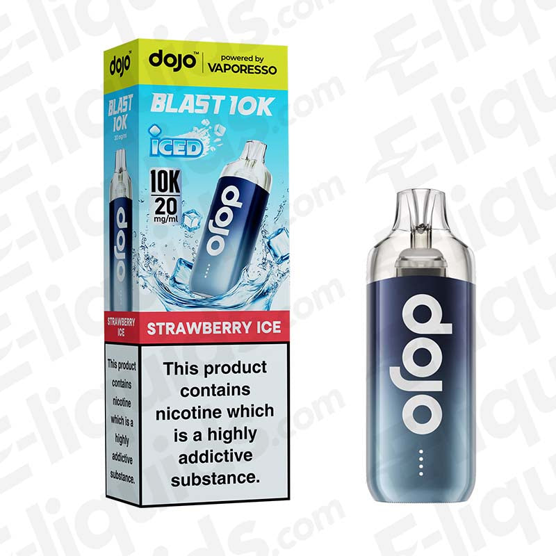 Vaporesso Dojo Blast 10K 20mg Prefilled Pod Kit Strawberry Ice