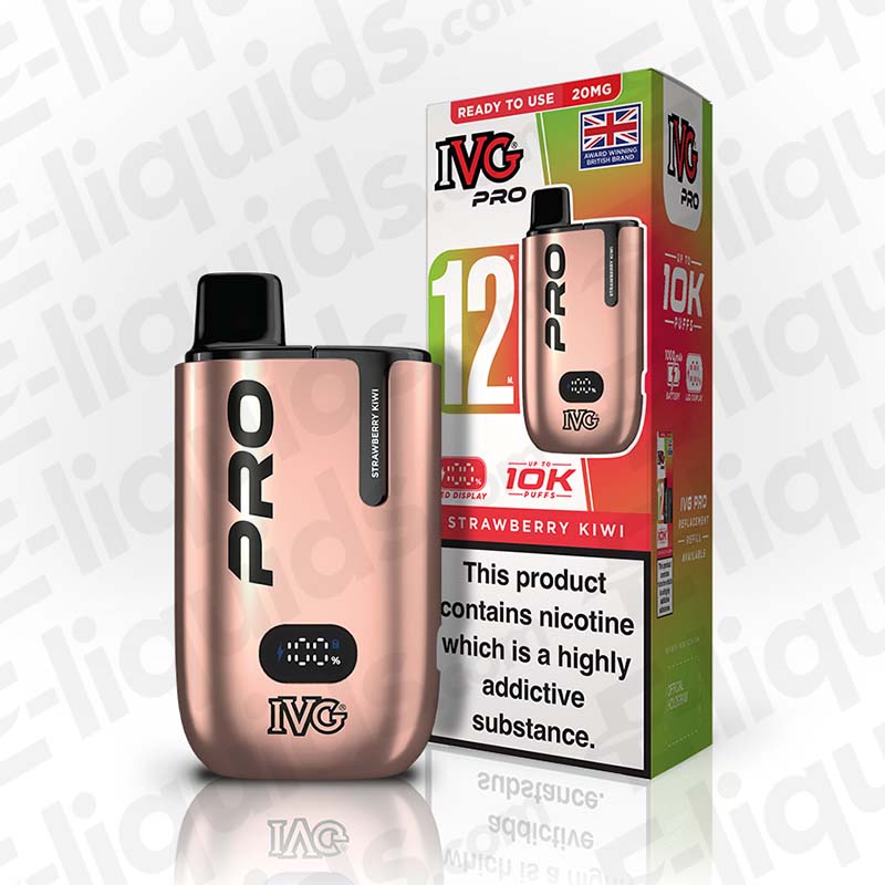 IVG Pro 12 Kiwi Passionfruit Guava Vape Pod Kit | E-liquids.com IVG Pro 12 Kiwi Passionfruit Guava Vape Pod Kit | E-liquids.com