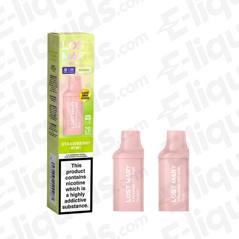 Lost Mary BM600 Pineapple Ice Prefilled Pods 2 Pack | Icy Lost Mary BM600 Pineapple Ice Prefilled Pods 2 Pack | Icy