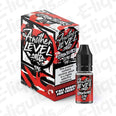 Strawberry Lime Another Level Salts Nic Salt E-liquid by Wick Addiction packaging and bottle featuring vibrant design.