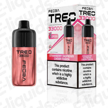 Feoba Treo 33K 20mg Prefilled Pod Kit Strawberry Raspberry Cherry Fusion