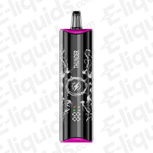 NEXEL Thunder Prefilled Pod Kit with sleek black design and lightning graphics, ideal for e-liquid use and vaping.